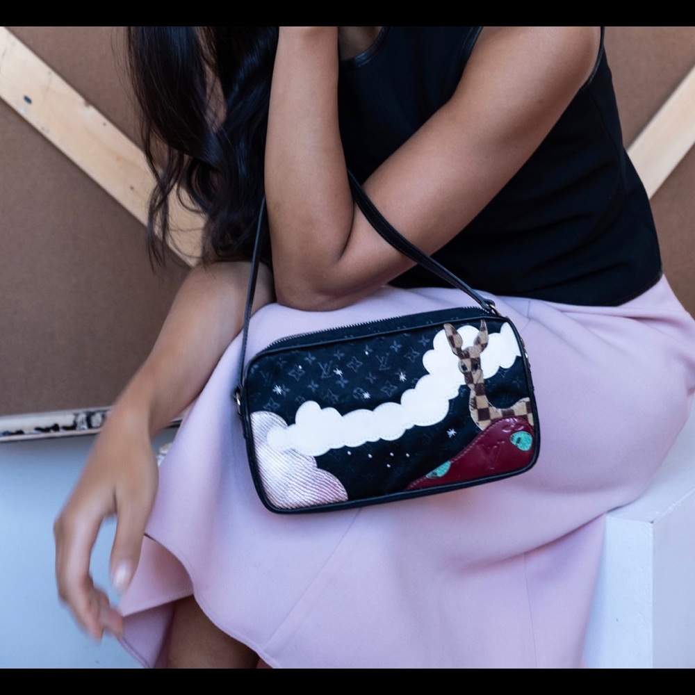 Louis Vuitton by Marc Jacobs - giraffe small shoulder bag